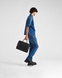Saffiano leather briefcase, , hi-res