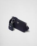 Re-Nylon and Saffiano leather shoulder bag, , hi-res