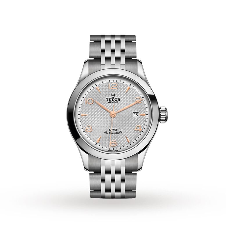 1926 28mm Ladies Watch Steel Case Silver Dial, , hi-res