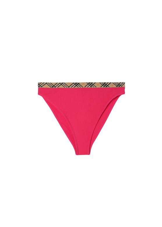 Check Trim Bikini Briefs, , hi-res