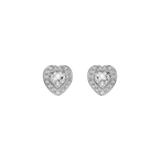 Ariana Grande Stud Earrings - White Rhodium