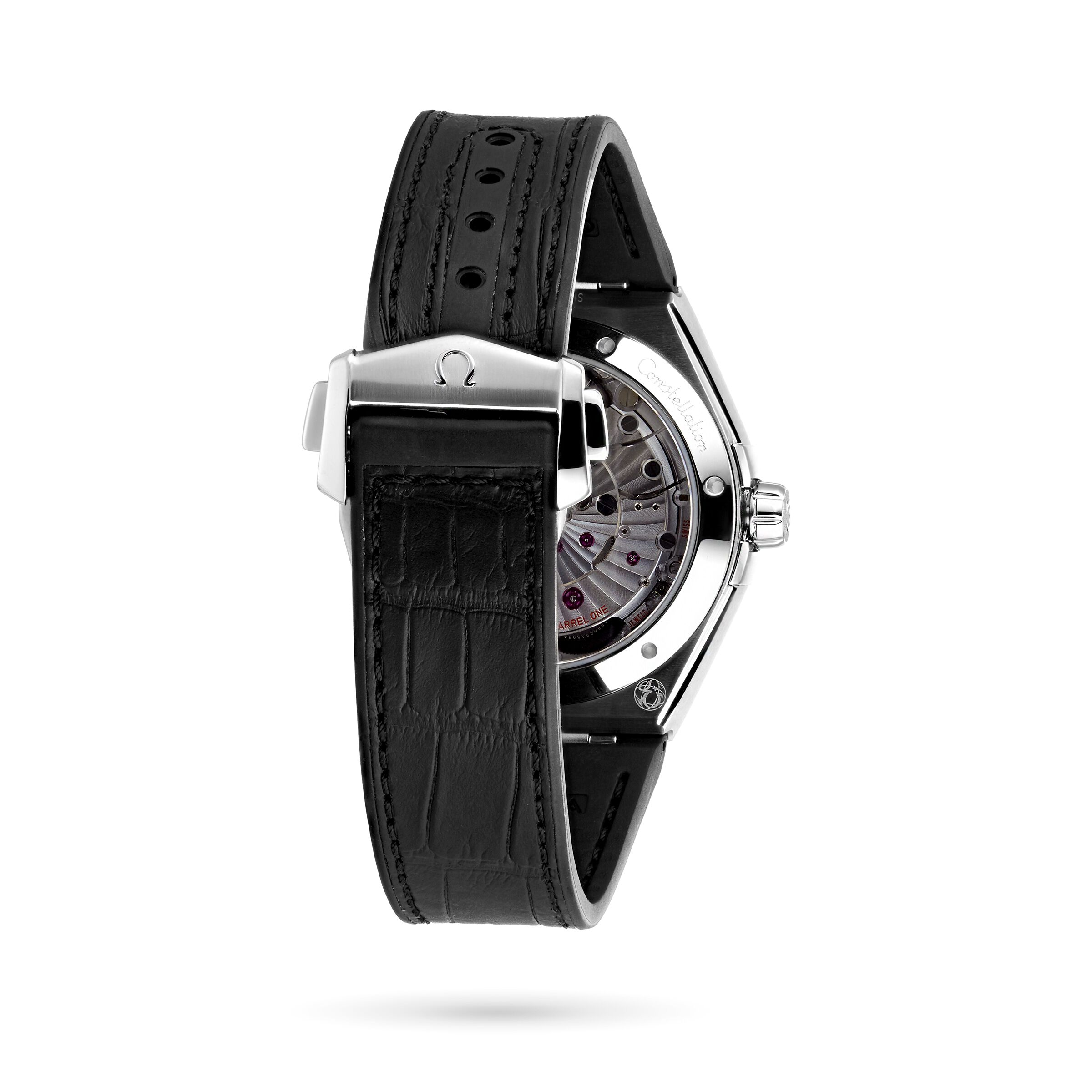 Omega Constellation Co Axial Master Chronograph 41mm Mens Watch Black Fine Watches Heathrow Reserve Collect