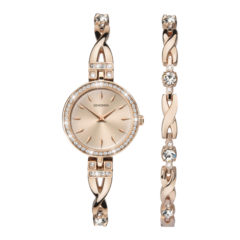Ladies Classic Watch Gift Set, , hi-res