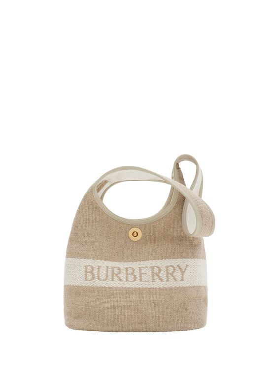 Small Logo Canvas Shoulder Bag, , hi-res