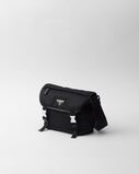 Re-Nylon and Saffiano leather shoulder bag, , hi-res