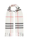Check Cashmere Scarf