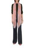 Wide Check Wool Scarf, , hi-res