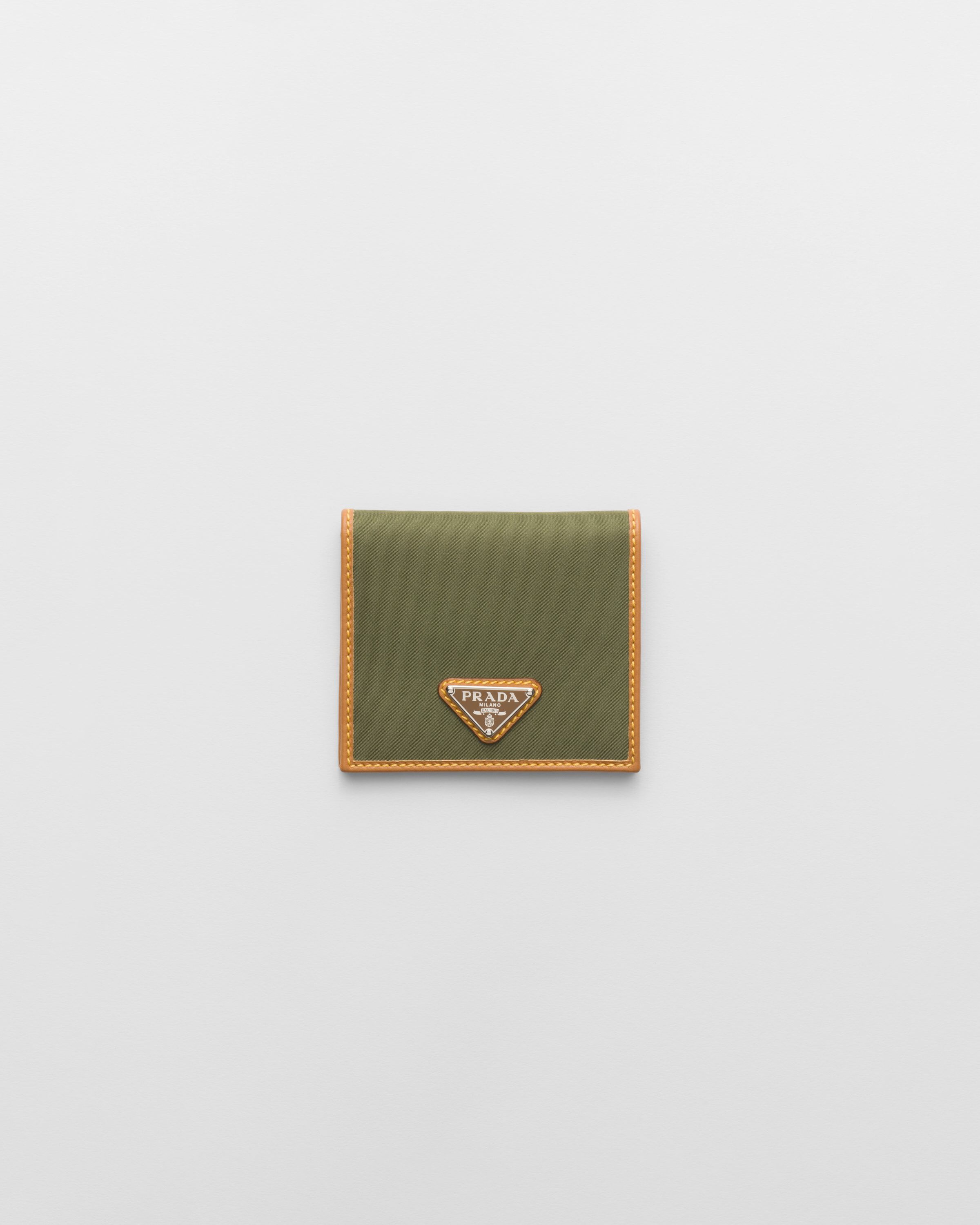 Prada wallet nylon hotsell