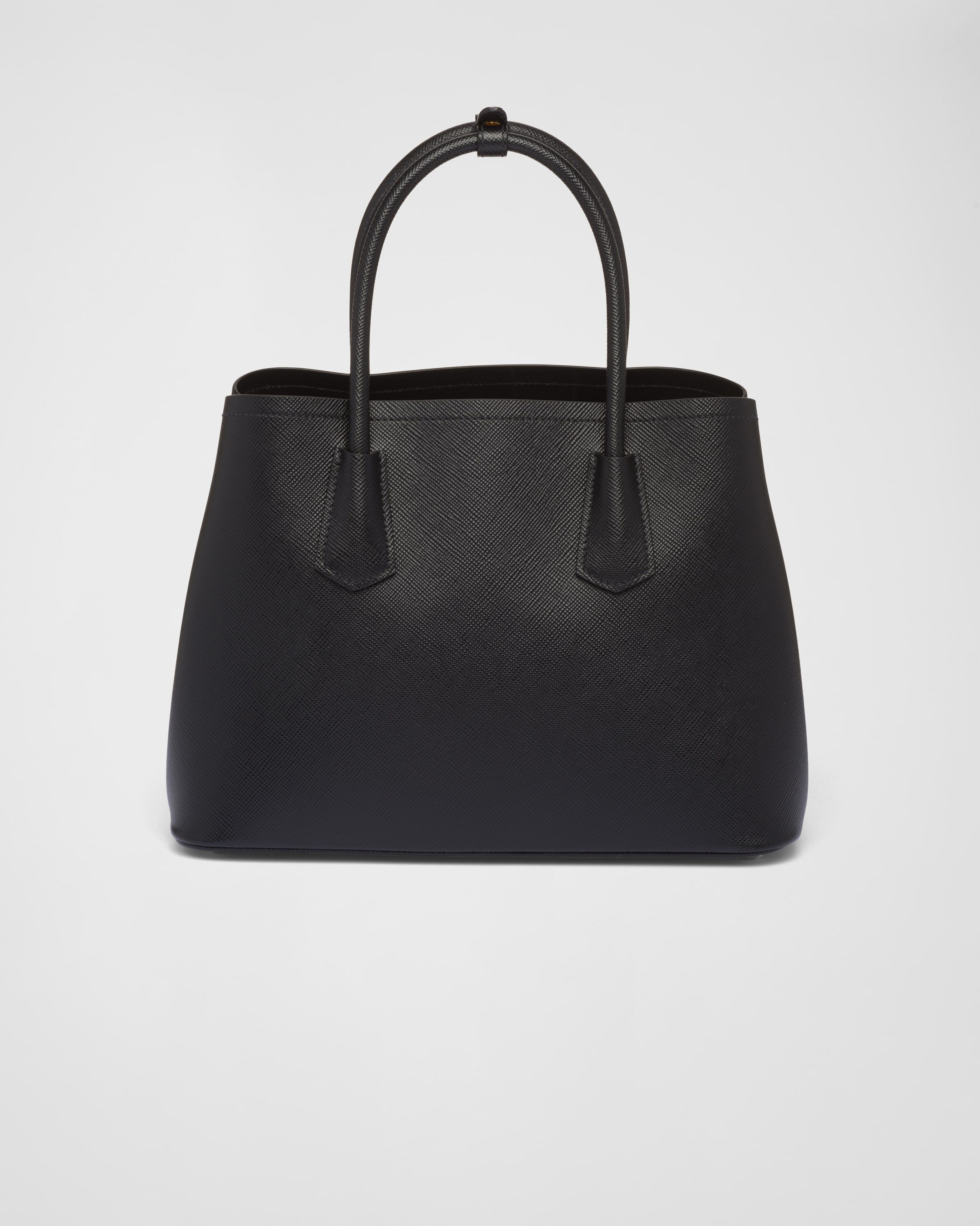 Small Saffiano Leather Double Prada Bag