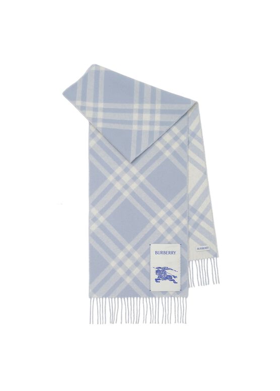 Check Cashmere Scarf, , hi-res