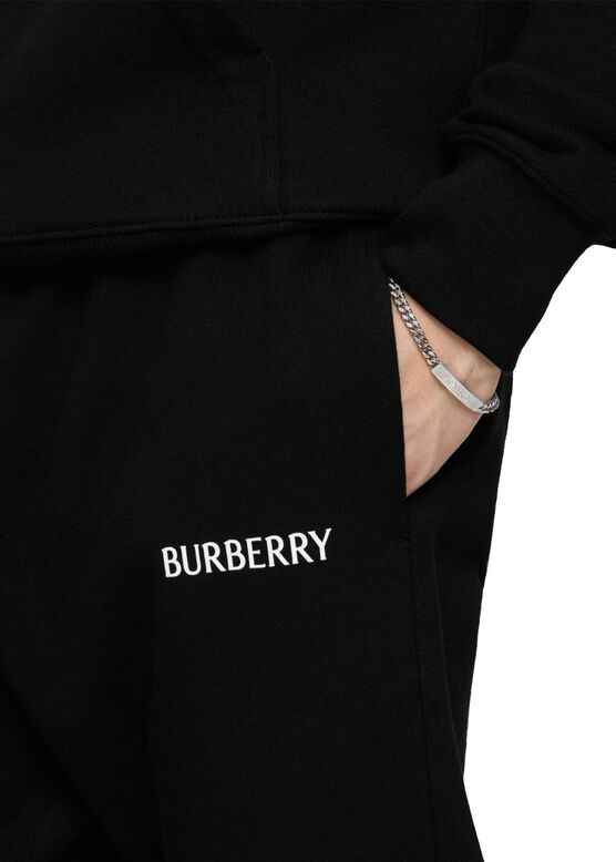 Logo Cotton Jogging Pants, , hi-res