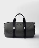 Re-Nylon and Saffiano leather duffle bag, , hi-res