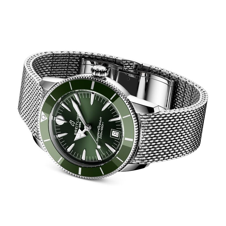 Superocean Heritage B31 Automatic 40mm Mens Watch Green, , hi-res