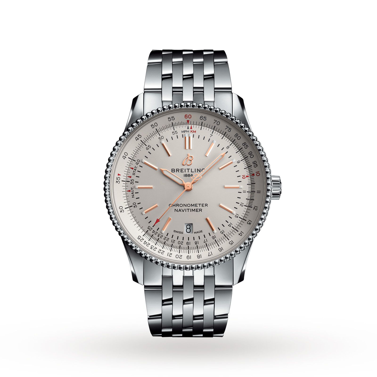 Breitling Navitimer Automatic 41 Stainless Steel Watch Fine