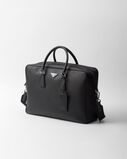 Saffiano leather briefcase, , hi-res
