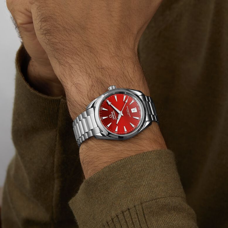 Seamaster Aqua Terra 150m Co-Axial Master Chronometer 38mm Unisex Watch Terracotta Red, , hi-res