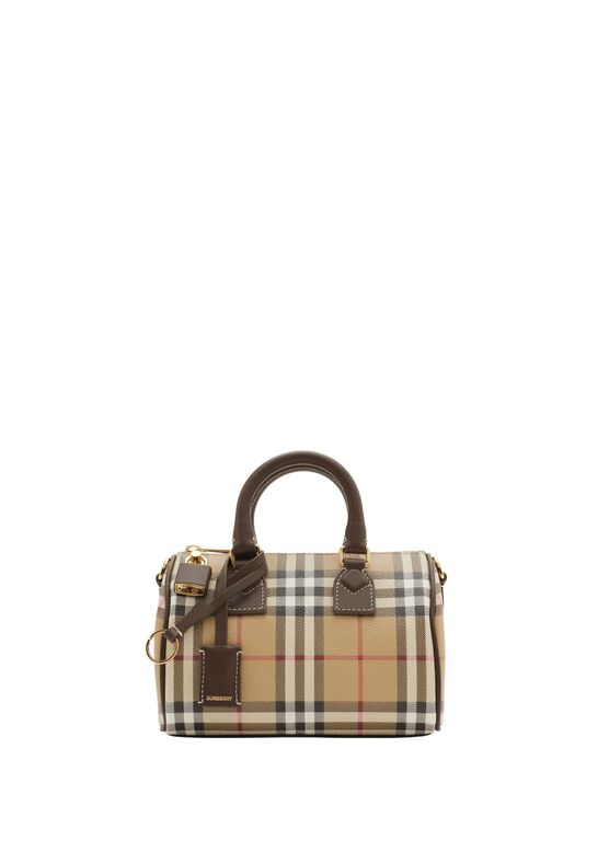 Mini Check Bowling Bag, , hi-res
