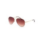 Darwin Gold and Brown Sunglasses F923