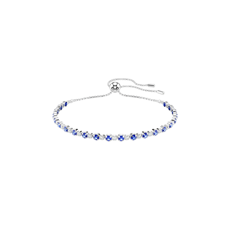 Matrix Bracelet Blue Sapphire Rhodium - SS Box, , hi-res