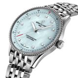 Navitimer 32mm Ladies Watch Blue Mother Of Pearl, , hi-res