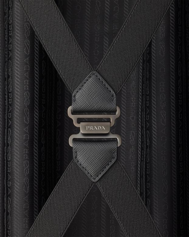 Saffiano leather trolley, , hi-res