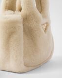 Mini shearling handbag, , hi-res