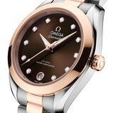 Seamaster Aqua Terra 150M 30mm Ladies Watch Brown, , hi-res