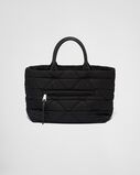 Re-Nylon medium padded tote, , hi-res