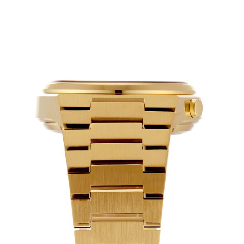 PRX Digital 35mm Unisex Watch Black PVD Yellow Gold, , hi-res