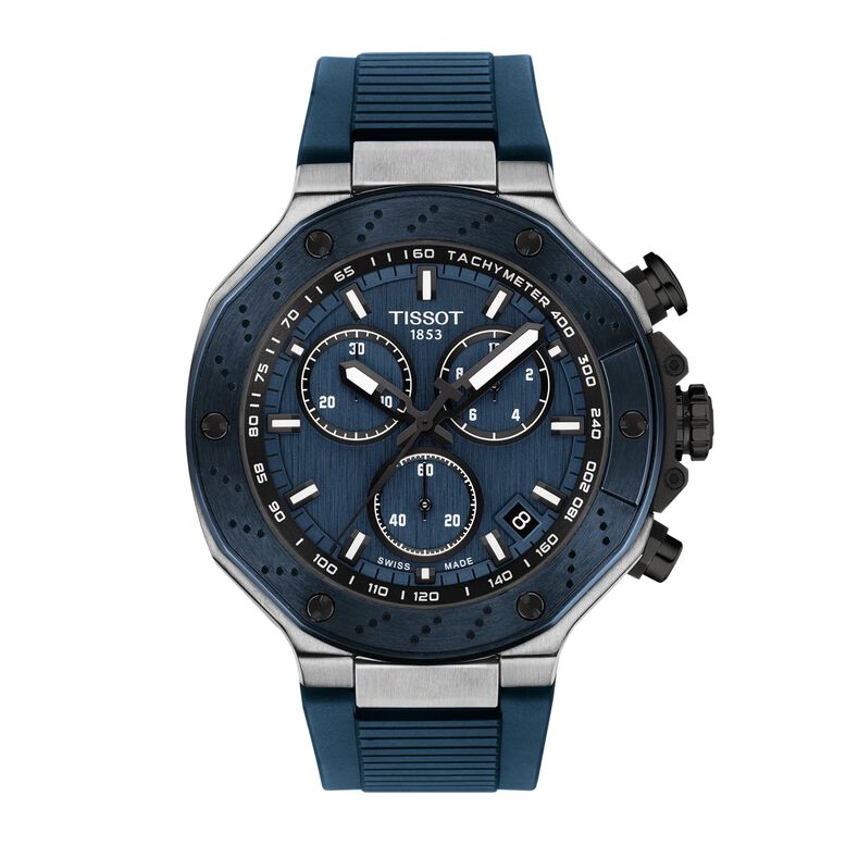 T-Race 45mm Mens Watch Blue, , hi-res