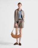 Prada Demi-lune large leather shoulder bag, , hi-res