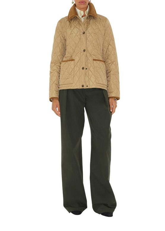 Quilted Nylon Jacket, , hi-res