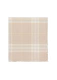 Wide Check Wool Scarf, , hi-res