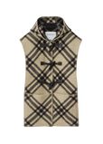 Check Wool Cape, , hi-res