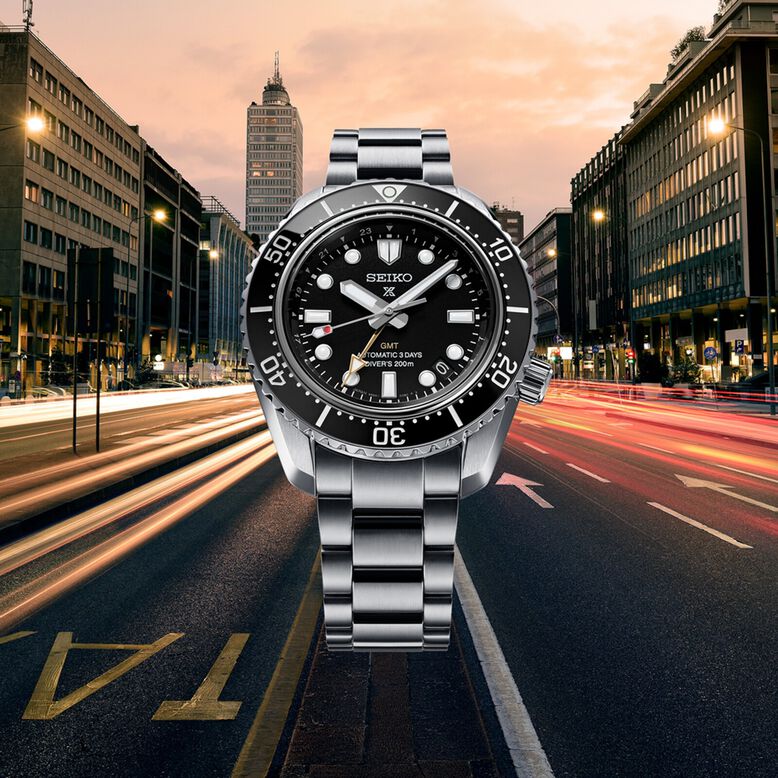 Prospex Divers GMT &#39;Dark Depths&#39; 42mm Mens Watch - 1968 Modern Re-interpretation, , hi-res