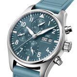Pilot Miramar Top Gun Automatic 41mm Mens Watch Blue Rubber Strap, , hi-res