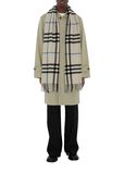 Wide Check Cashmere Scarf, , hi-res