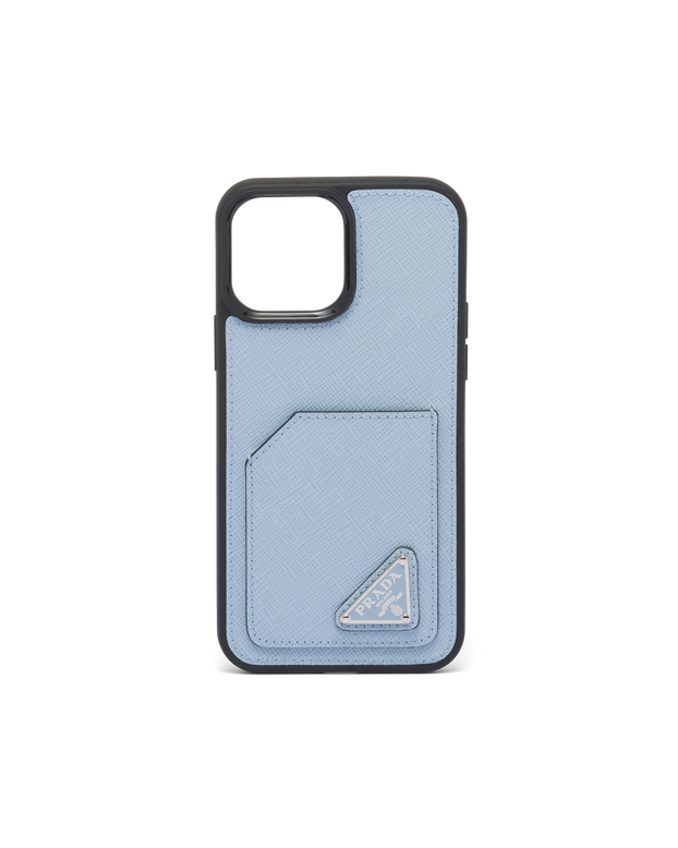 Saffiano leather iPhone 13 Pro Max cover, , hi-res