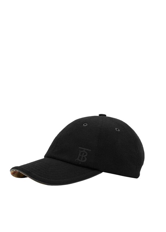 Monogram Motif Cashmere Baseball Cap, , hi-res