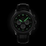 Navitimer B01 Chronograph 46 Stainless Steel Leather Strap Watch, , hi-res