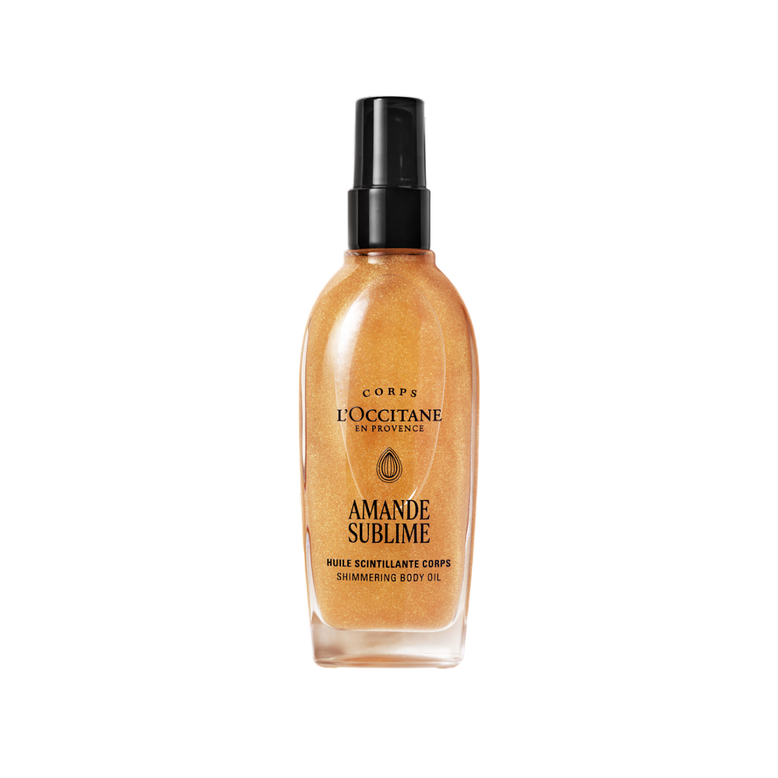 Amande Sublime Shimmering Body Oil, , hi-res