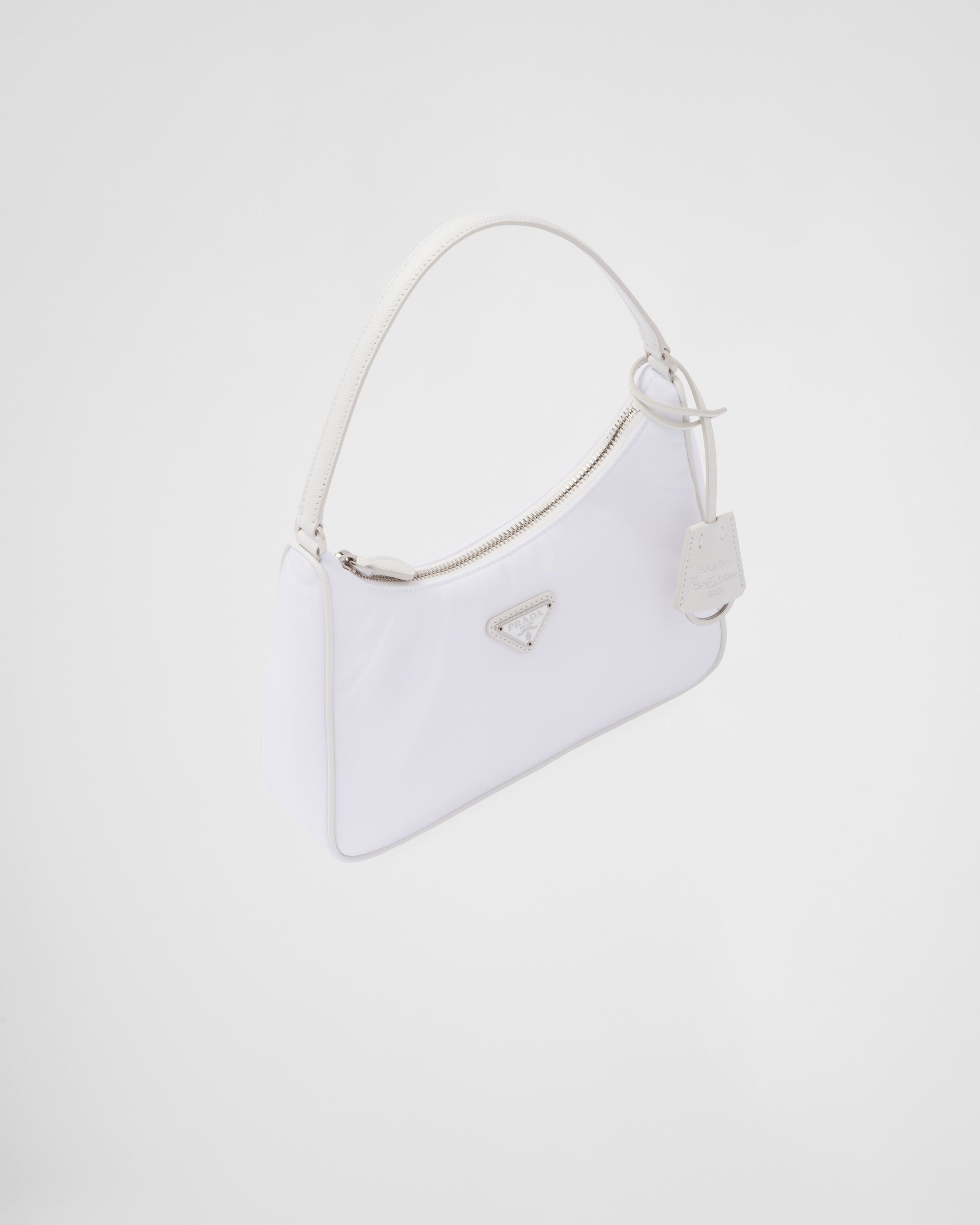 Prada white mini bag discount