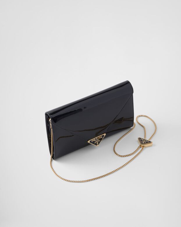 Patent leather mini-bag, , hi-res