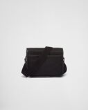 Re-Nylon and Saffiano leather shoulder bag, , hi-res