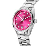 Carrera Date 36mm Ladies Watch Pink Diamond Dot, , hi-res