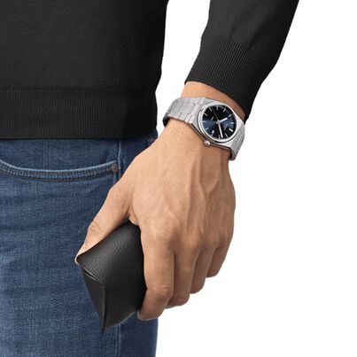 T-Classic PRX 39.5mm Mens Watch Blue, , hi-res