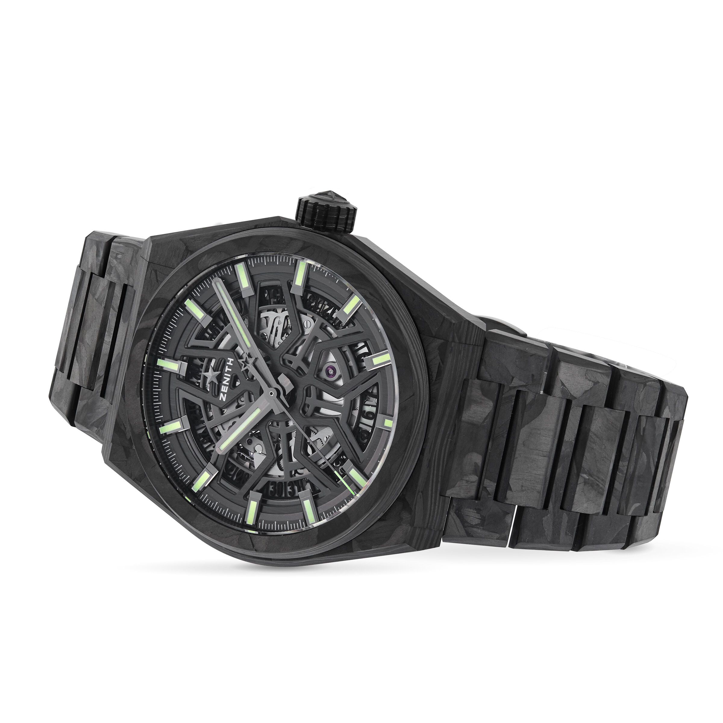 Zenith Limited Edition Classic Carbon 41mm Mens Watch Fine Watches