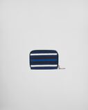 Printed Saffiano leather coin purse, , hi-res