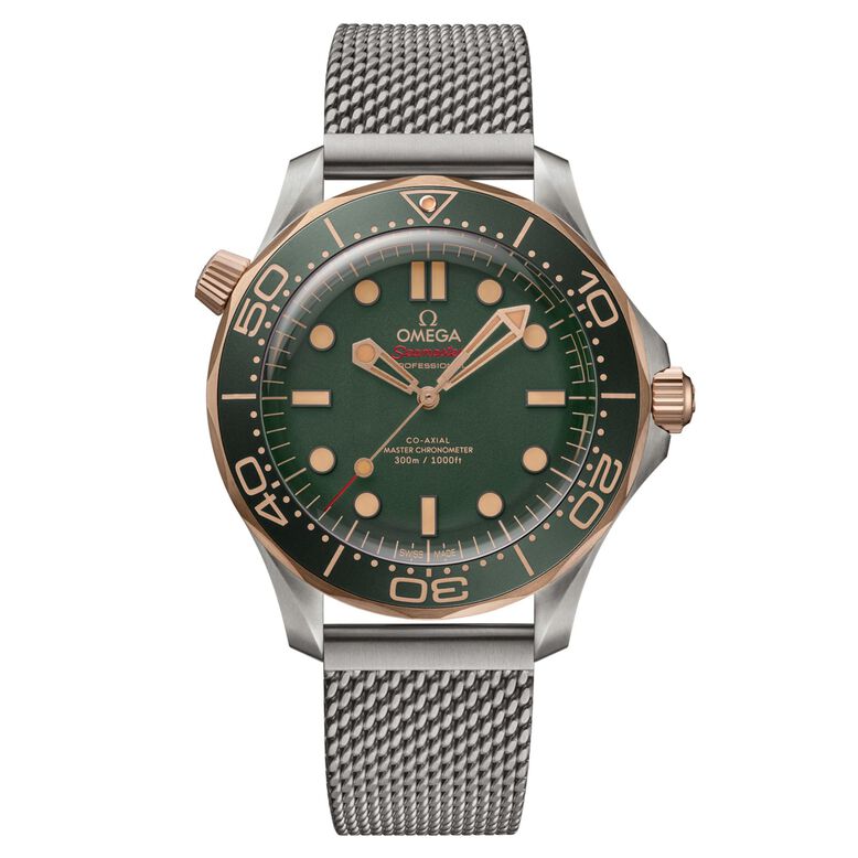 Seamaster Diver 300M 42mm Titanium Mens Green Watch, , hi-res