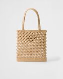 Crochet tote bag, , hi-res